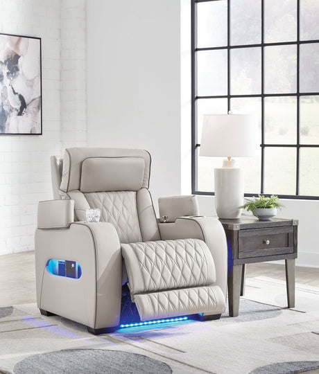 Boyington - Power Recliner/Adj Headrest by Signature Design by Ashley® | Bel Furniture