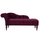 Samuel - Tufted Roll Arm Chaise Lounge by Jennifer Taylor Home | Bel Furniture
