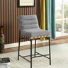 Lahni - 17" Boucle Fabric Counter Height Chair by Lilola Home | Bel Furniture