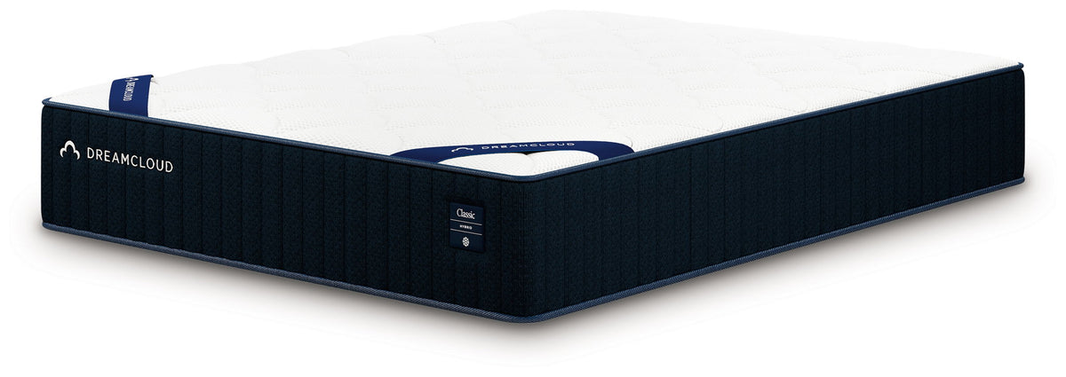 DreamCloud Hybrid Classic 4.0 - Mattress White by Dreamcloud | Bel Furniture