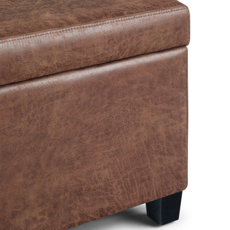 Avalon - Multifunctional Storage Ottoman Bench by Simpli-Home | Bel Furniture