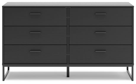 Socalle - Six Drawer Dresser by Signature Design by Ashley® | Bel Furniture