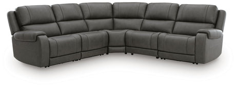 5Z - Pittson - Power Reclining Sectional - view 7