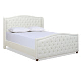 Marcella - Upholstered Shelter Headboard Bed Set by Jennifer Taylor Home | Bel Furniture