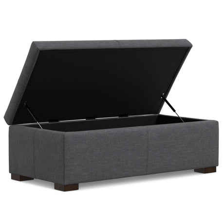 Gabbie - Coffee Table Upholstered Storage Ottoman - view 16