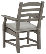 Visola - Arm Chair With Cushion (Set of 2) - Gray