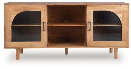 Adway - Accent Cabinet - Natural Brown - view 5