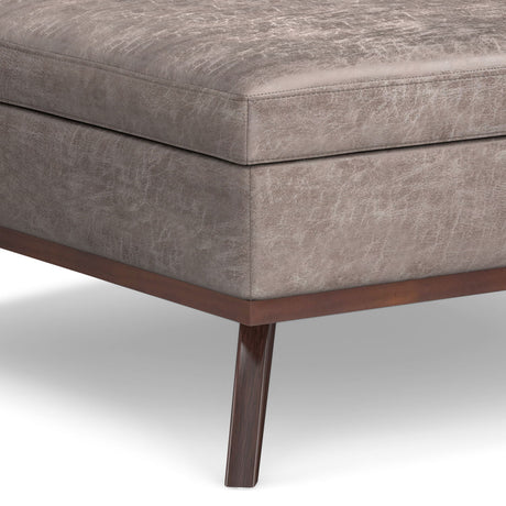 Owen - Multifunctional Square Coffee Table Storage Ottoman - view 36
