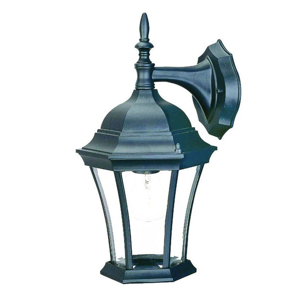 Hanging Carousel Lantern Wall Light - Matte Black