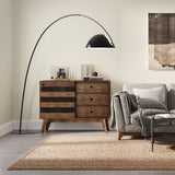 Clarkson - Medium Storage - Rustic Natural Aged Brown by Simpli-Home | Bel Furniture