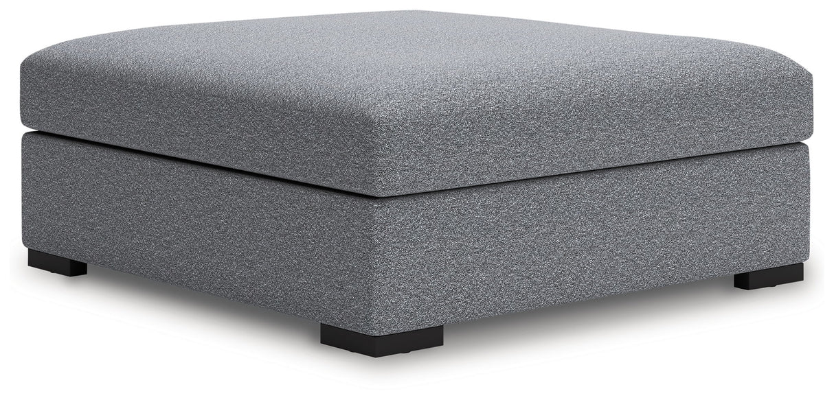 Bealton - Salt And Pepper - Oversized Accent Ottoman by Benchcraft® | Bel Furniture