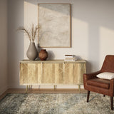 Jager - Sideboard Buffet - Natural by Simpli-Home | Bel Furniture