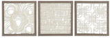 Odella - Wall Decor Set (Set of 3) - Cream / Taupe