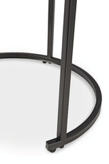 Jusmour - Occasional Nesting Table (Set of 4) - Black / White
