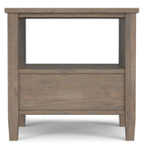 Ela - End Table - Brown by Simpli-Home | Bel Furniture