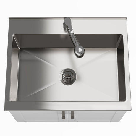 Kyle - Laundry Cabinet & Faucet And Stainless Steel Sink - view 11