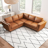 Erman - Corner Sofa - Tan
