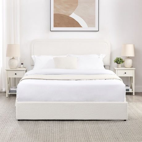 Liv - Patented With Drawers Upholstered Storage Platform Bed - view 10