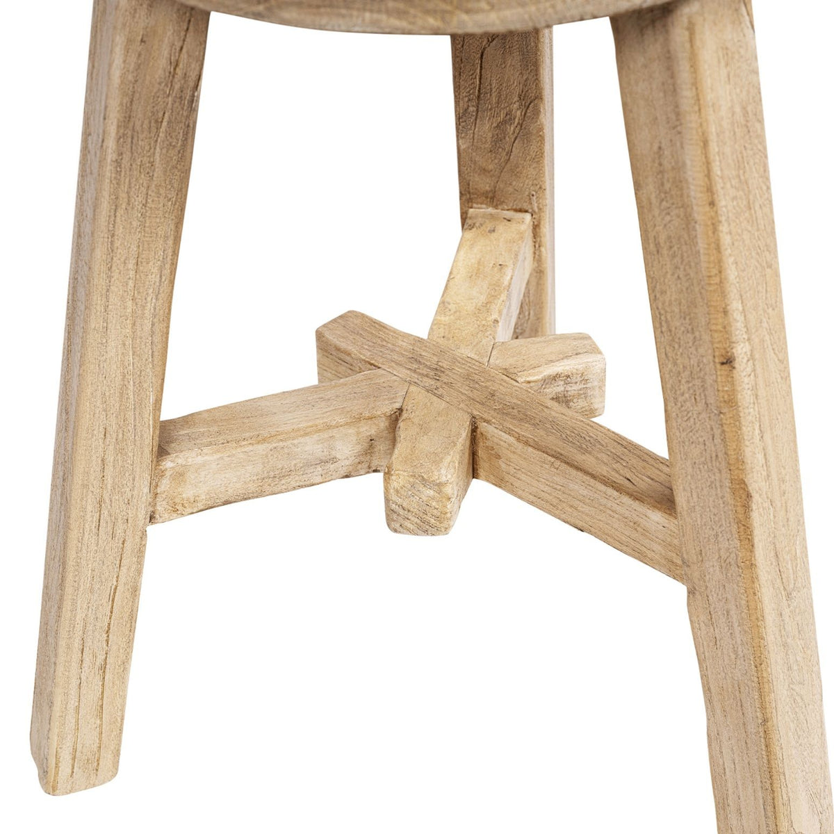 Linden - Round Stool - Light Brown