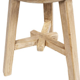 Linden - Round Stool - Light Brown