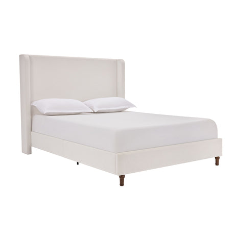 Harper - Tall Headboard Upholstered Bed / High Headboard / Elegant Simplicity / No Box Spring Needed - view 14