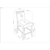 Vanilla - Real Marble Dining Table And Chair Set With Upholstery - Beige / Natural