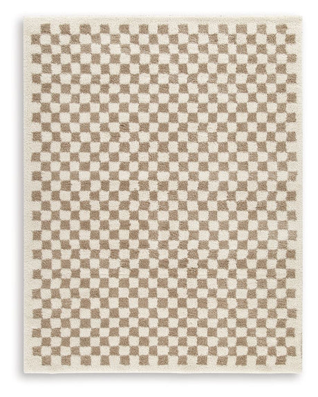 Karamen - Rug Beige 8' x 10' by Signature Design by Ashley® | Bel Furniture