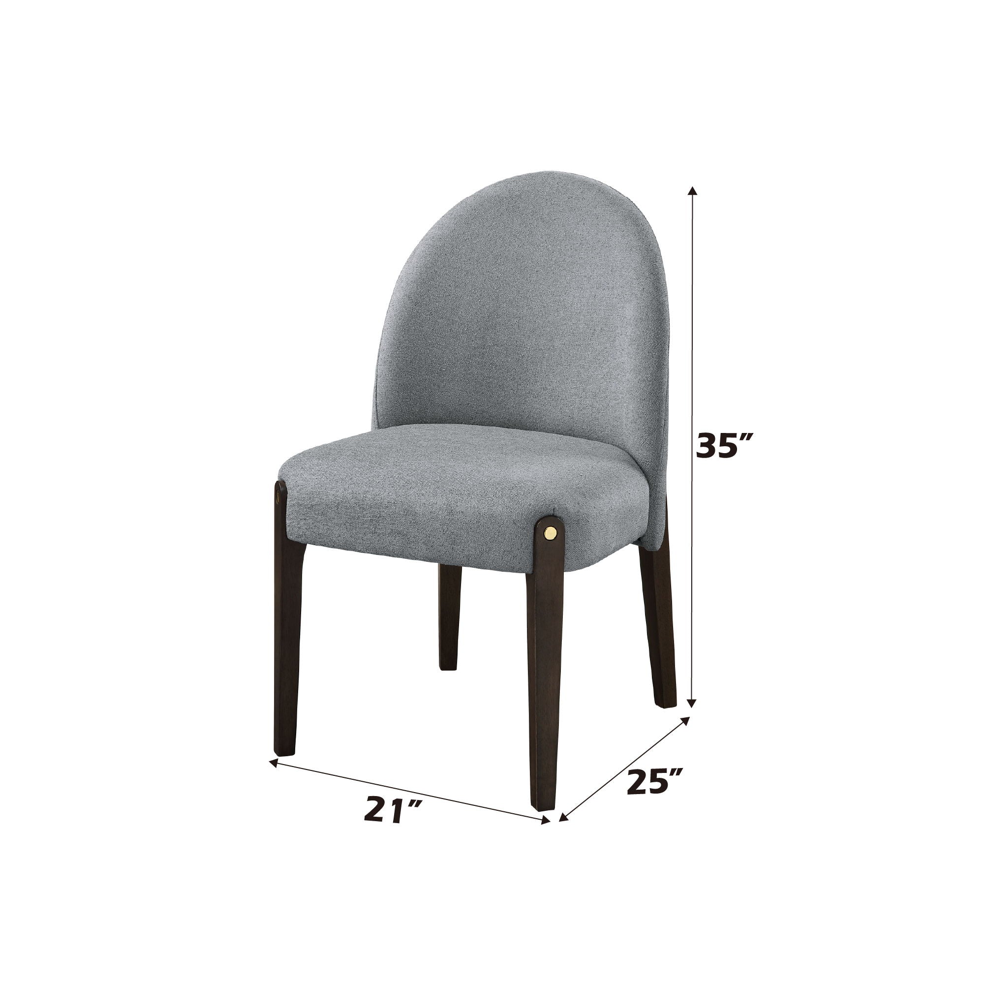 Clayten - Dining Chair (Set of 2) - Gray