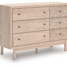 Arloster - Six Drawer Dresser Beige Dressers by Signature Design by Ashley® | Bel Furniture