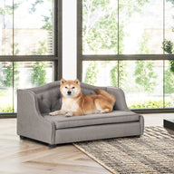 Robin - Tufted Wingback Pet Sofa Bed, Medium by Jennifer Taylor Home | Bel Furniture