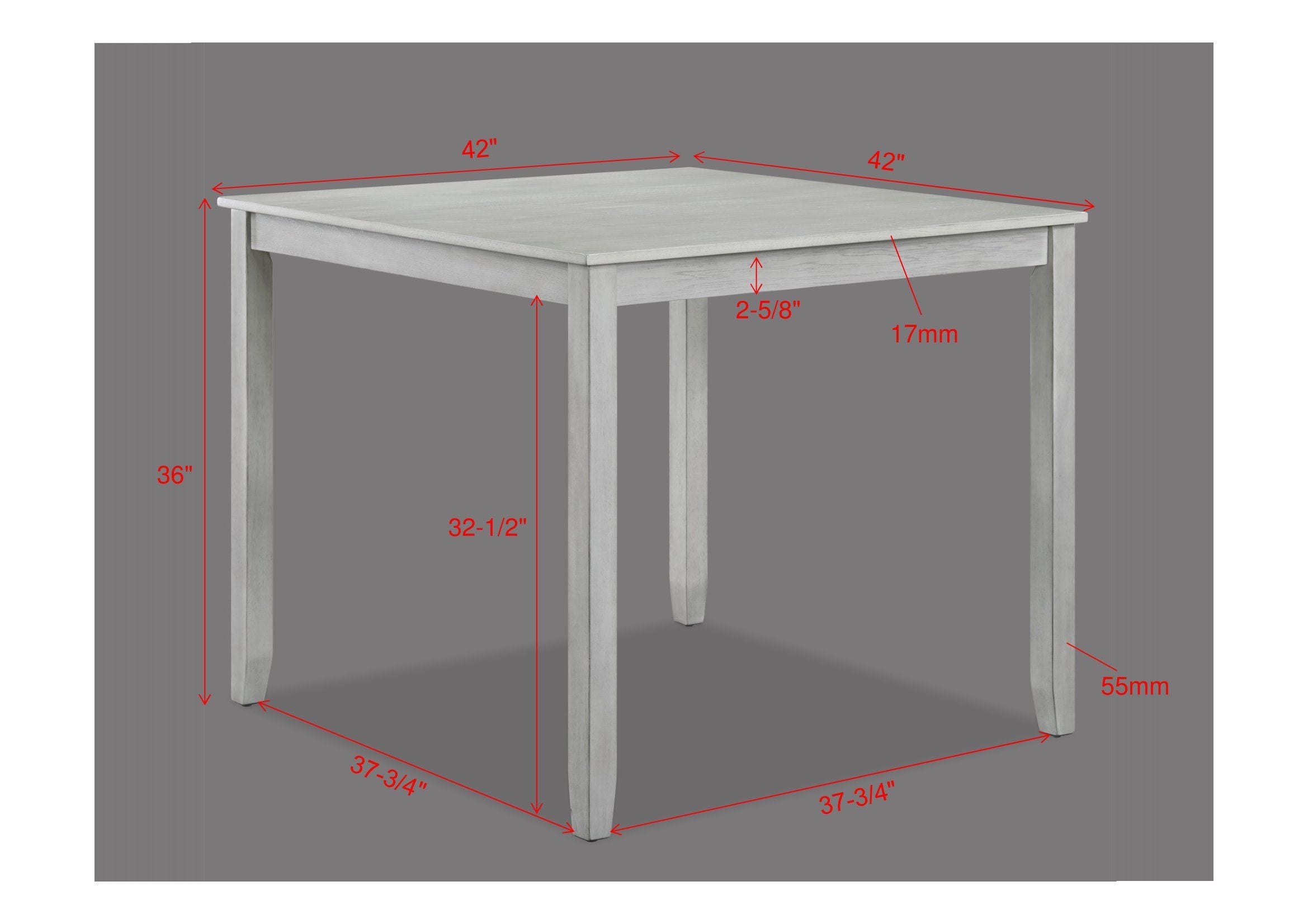 Henderson - Counter Height Dinette Set