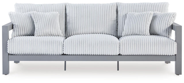 Hurley Park - Sofa With Cushion - Gray