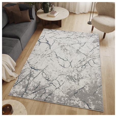 Geometrix - Contemporary Area Rug With Geometric 3D Effect - view 5