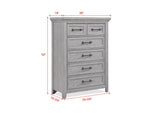 Beckett - Chest - Greige by Crown Mark | Bel Furniture