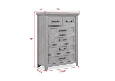 Beckett - Chest - Greige by Crown Mark | Bel Furniture