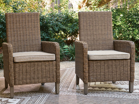 Laguna Heights - Arm Chair With Cushion (Set of 2) - Beige - view 2