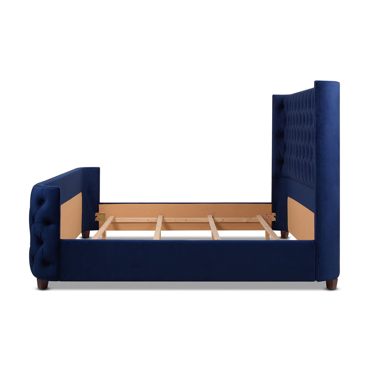 Brooklyn - Tufted Panel Bed Headboard And Footboard Set by Jennifer Taylor Home | Bel Furniture