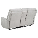 Sylmar - Chenille Power Reclining Sofa Set
