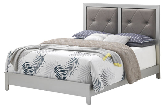 Padded Headboard Bed