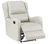 Kelsey - Upholstered English Arm Recliner Chair - Ivory by Coaster Fine Furniture | Bel Furniture