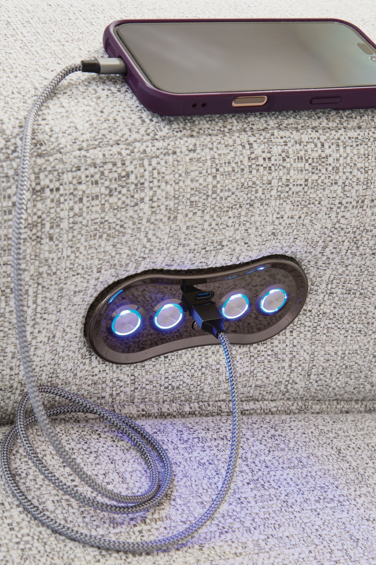 Modmax II - Reclining Sectional - Stone