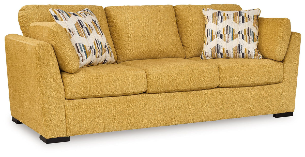 Keerwick Queen Sofa Sleeper Sunflower