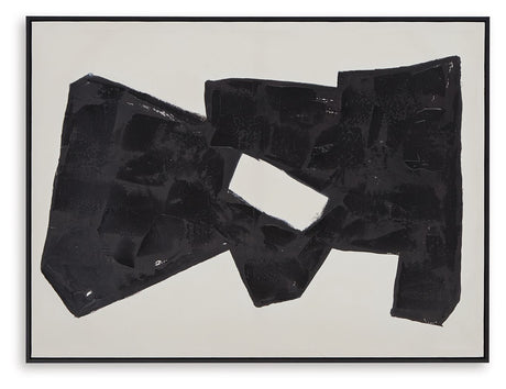 Garviery - Black / Cream - Wall Art by Signature Design by Ashley® | Bel Furniture