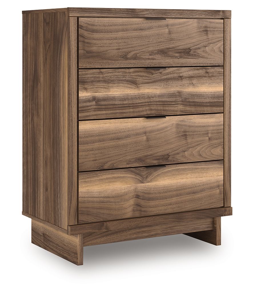 Chirason - Brown - Four Drawer Chest by Signature Design by Ashley® | Bel Furniture