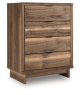 Chirason - Brown - Four Drawer Chest by Signature Design by Ashley® | Bel Furniture