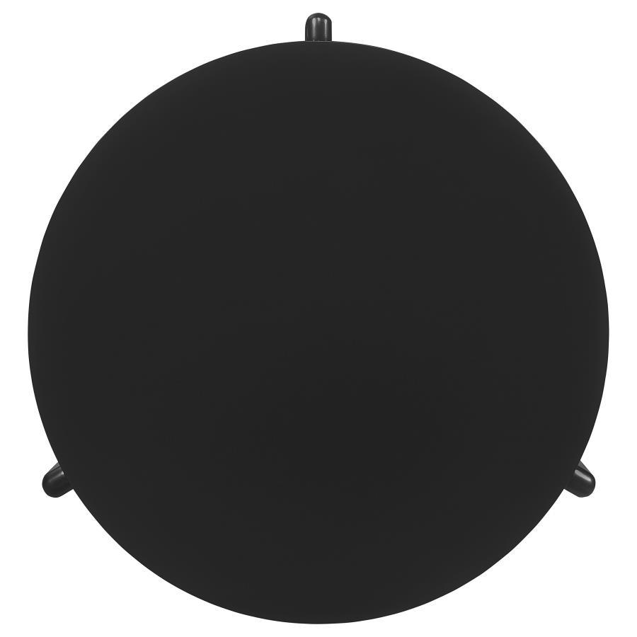 Cordova - Round Solid Wood Coffee Table - Black by Coaster Fine Furniture | Bel Furniture