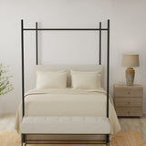 Brushed Hypoallergenic Split Sheet Set