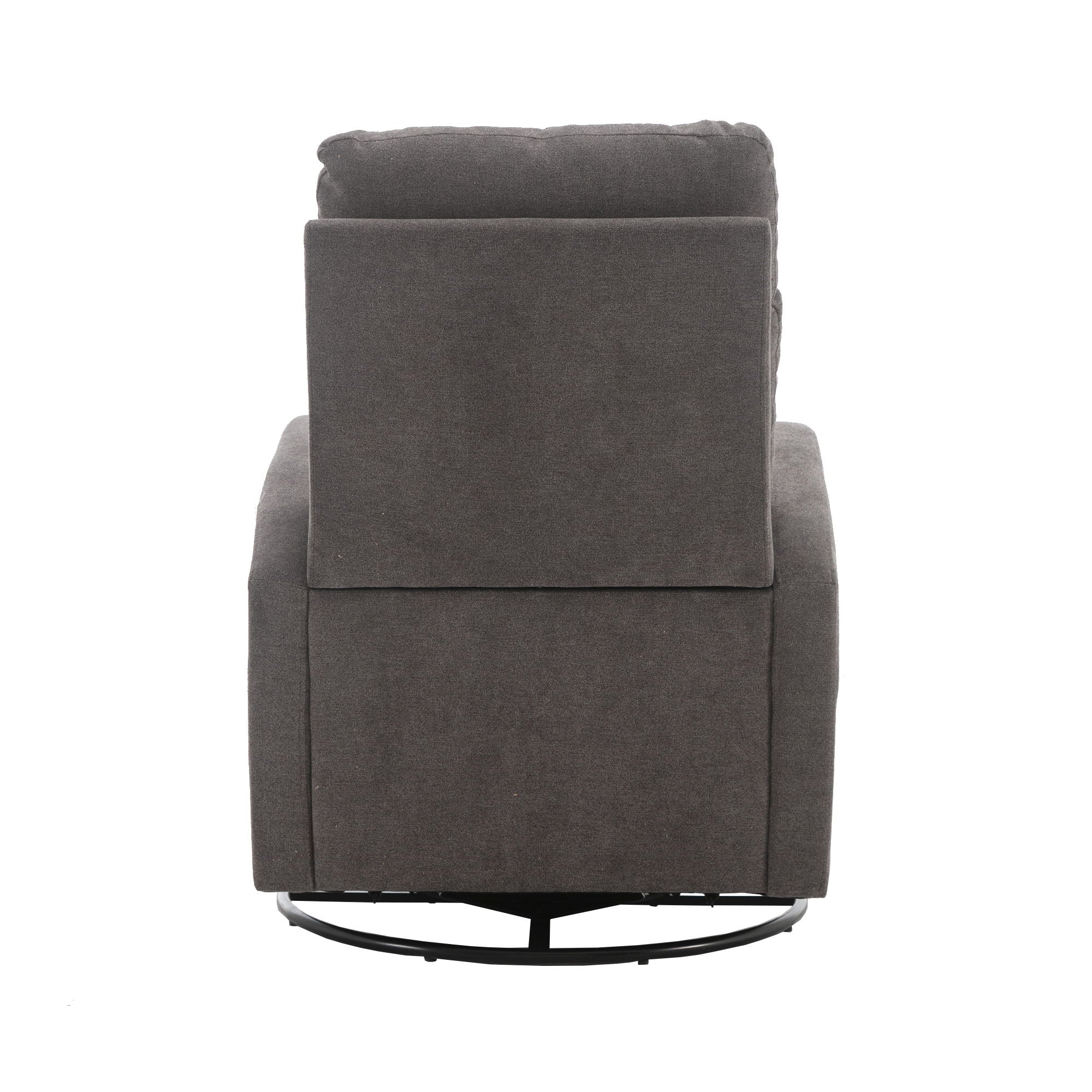 Jiada - Upholstered Swivel Glider Rocking Chair For Nursery Modern Style One Left Bag