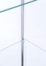 Bellatrix - 4-Shelf Clear Glass Curio Cabinet by CoasterEveryday | Bel Furniture