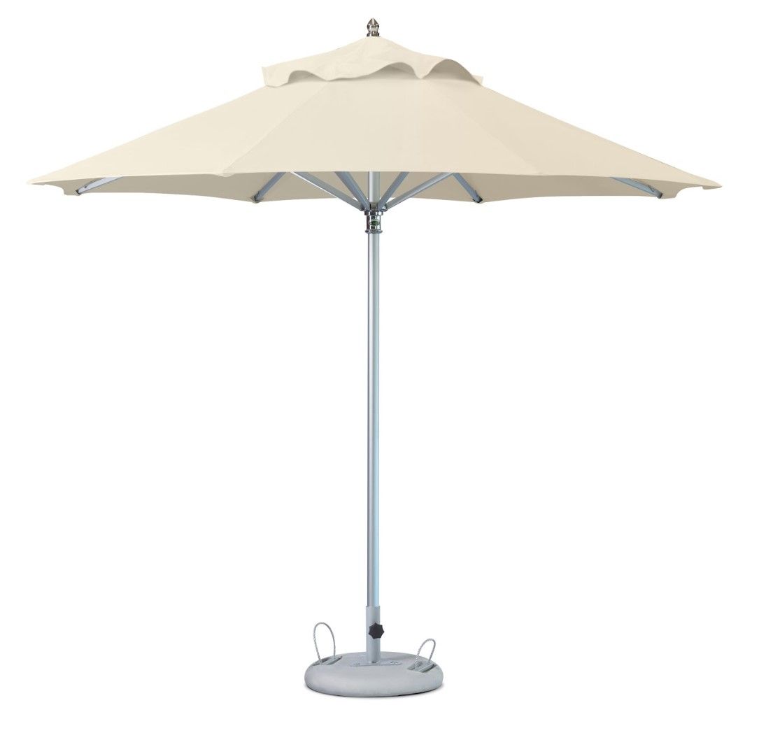 Polyester Round, Market Patio Umbrella - Ecru